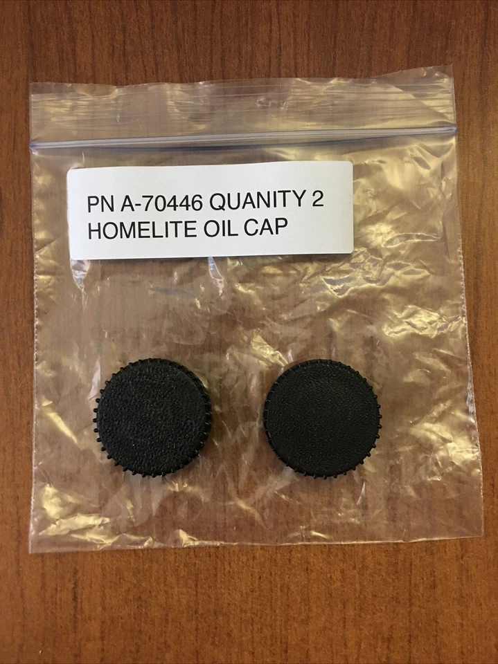 NEW OEM HOMELITE OIL CAP A70446 Lot Of 2 - Image 1 of 4