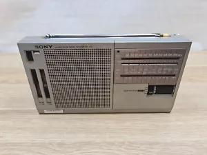 Sony ICF-1200 4 Band Radio Slider Vintage Retro FM AM broad Turner For Parts - Picture 1 of 7