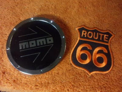 x1 NOS NEW MOMO 3 or 5 SPOKE EXCELLENT CUSTOM 3-1/2" WHEEL CENTER CAP SHOWROOM - Imagem 1 de 4