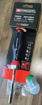 FACOM Tools: Protwist Ratchet 15pc Screwdriver Set Torx/Star/Phillips/Pozi/Flat - Image 1 of 4