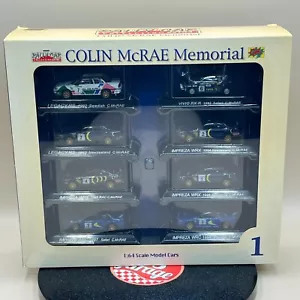 CM's 1/64 Colin McRAE Memorial #1 8 Set Collezione Auto Rally EXTRA Diecast - Foto 1 di 23