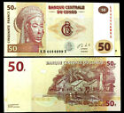 CONGO 50 Francs Year 2013 Banknote World Paper Money UNC Currency Bill