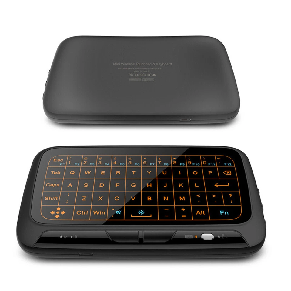 Keyboard 2.4G Air Mouse Touchpad Backlight TV Smart Box for Android Remote - Image 1 of 4