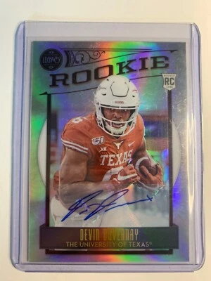 2020 Legacy Rookies Premium Penmanship Silver Devin Duvernay #192 Rookie Auto RC - Image 1 of 2