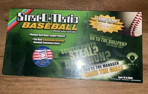 Strat-O-Matic Baseball 2012 Fantasy Sports Board Game NEW Sealed Box - Picture 1 of 2