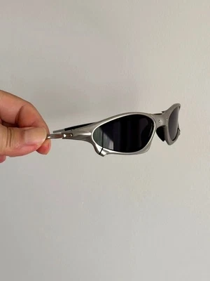 Oakley Penny & Juliet X-Mental Sunglasses Silver Frame/Black Lens - Image 1 of 4