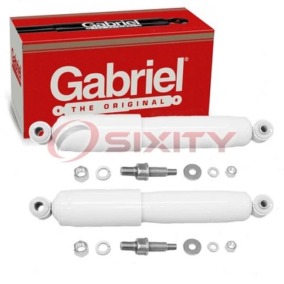 2 pc Gabriel Front Shock Absorbers for 1975-1978 GMC P35 Spring Strut uf Foto 1 de 4