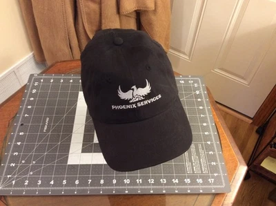 Nueva Gorra Paramount 101, Phoenix Services Negra con Letras Blancas Correa Foto 1 de 4