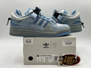 Adidas Forum Buckle Low Bad Bunny Blue Tint 2022 Size 7 Authentic Trainer Used - Picture 1 of 12