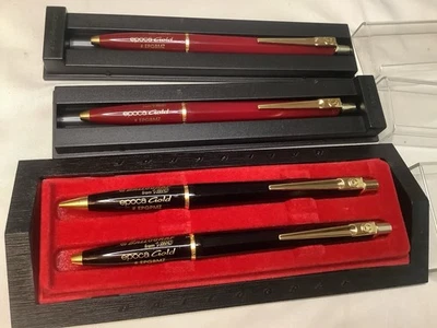Juego de bolígrafos mecánicos vintage Bic Ballograf Epoca Gold 4 en total #EPGPMZ Foto 1 de 4