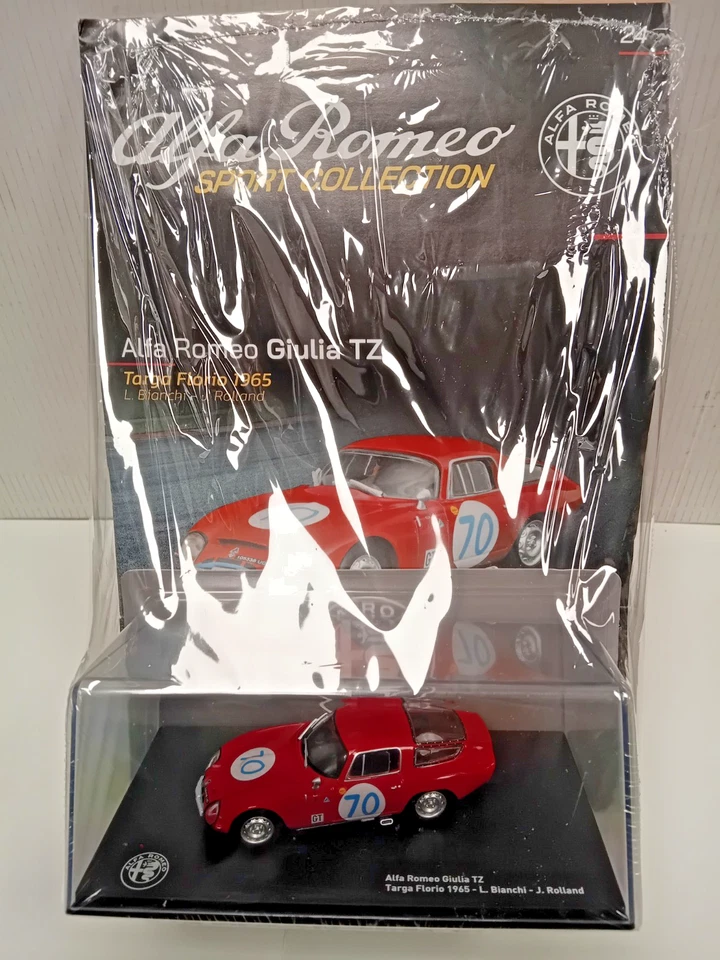 ALFA ROMEO GIULIA TZ 1965 24' USCITA ALFA ROMEO SPORT COLLECTION 1:43 - Immagine 1 di 1