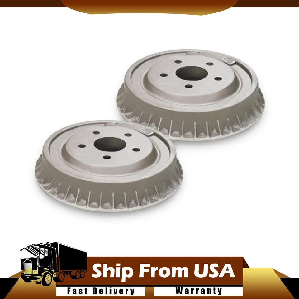 2X Tambor de freno trasero centrado para Ford Ranger Ford Bronco Ii 1983 1984 1990 1997 Foto 1 de 3