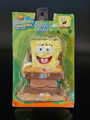 Bob Esponja Pantalones Cuadrados Candle Bougie de Wilton #2811-5130 *Nuevo en Paquete Foto 1 de 4