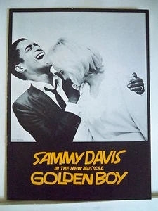 GOLDEN BOY Souvenir Program SAMMY DAVIS JR / PAULA WAYNE Production Pics NY 1964 - Picture 1 of 1
