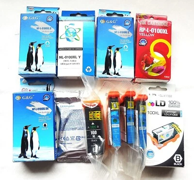 Eleven (11) 100xl ink cartridges for Lexmark printer - Image 1 of 2