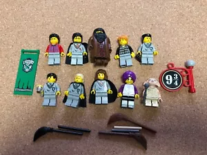 LEGO Harry Potter MINIFIG LOT of 10 MINIFIGS Dobby Hagrid Lot R507B - Picture 1 of 1