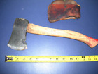 Vintage Single Edge Hand Axe With Leather Cover- No Name Looks Old