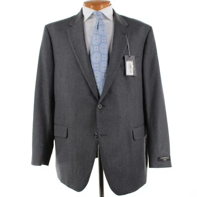 Traje de dos piezas Coppley nuevo con etiquetas lana/cachemira franela talla 48R en gris melange Foto 1 de 4