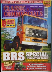 CLASSIC & VINTAGE COMMERCIALS MAGAZINE · AUGUST 2008 · BRS SPECIAL - Picture 1 of 1