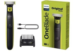 Pack PHILIPS Original "OneBlade" QP2724/20 Rasoir Électrique + 1 Lame One Blade - Picture 1 of 6