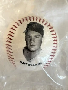 Matt Williams SF Giants 1992 Chevron Promotion Fotoball Orig.Sealed Wrapper - Picture 1 of 3