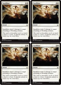 MTG - 4x SANDBLAST - Hour of Devastation (C) - Picture 1 of 1