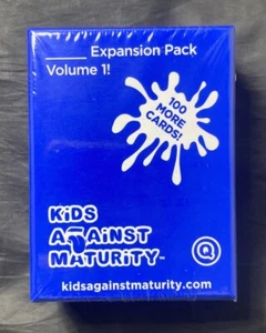 Kids Against Maturity Expansion Pack #1, Card Game 100 More Cards! - Picture 1 of 2