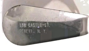 SHOE HORN DL DURO' SHOE Service 138 Castle St Geneva N.Y. - Picture 1 of 2