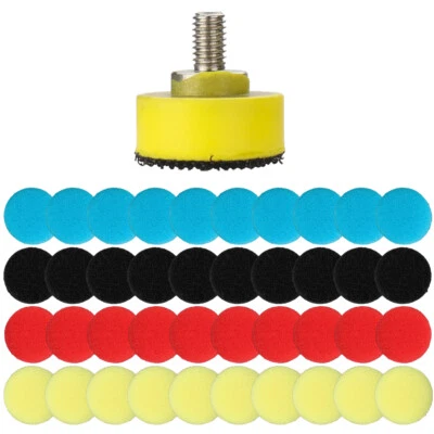 10/30Pcs 1Inch Car Polishing Pad Drill Sponge Buffing Pad Kit for Car Cleaning - Image 1 of 4