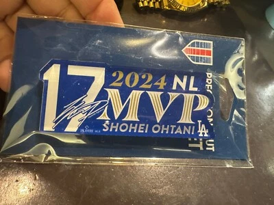 SHOHEI OHTANI LOS ANGELES DODGERS PREMIUM ACRYLIC MAGNET 🧲 MLB LICENSED - Image 1 of 2