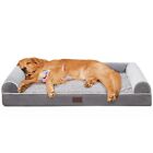 Figopage Orthopedic Dog Bed for Large Dogs - Washable, Memor