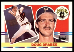 1990 Topps Big #185 Doug Drabek - Foto 1 di 2