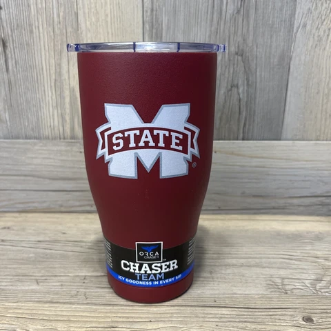ORCA Chaser Mississippi State University Bulldogs Tumbler 27oz Maroon - NEW! Cover