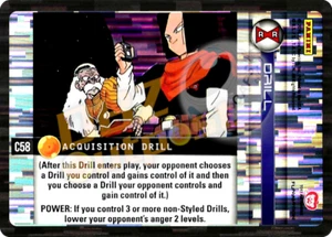 Lámina de taladro de adquisición DBZ Dragon Ball Z TCG Panini Evolution C58 - Imagen 1 de 1