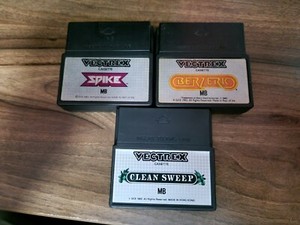 MB VECTREX GAMES BUNDLE X3 RETRO GAMES