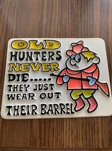 1970s MIND TICKLER Plastic Wall signs CARD mail funny OLD BAR mancave 3D Used - Picture 1 of 7