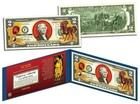 Chinese Zodiac * YEAR OF THE HORSE * Colorized $2 Bill US Lucky Money New Lunar