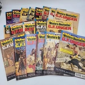 19 BASTEI Western-Bestseller G.F. Unger Pulp Fiction German Booklets Books - Bild 1 von 6