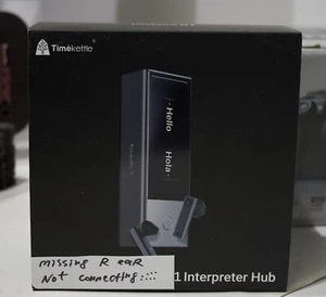 Timekettle X1 AI Dolmetscher Hub Translation Hub Gerät :: LESEN:: - fehlendes Ohr - Bild 1 von 7