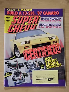 Super Chevy Magazine March 1993 Budget Busters Hot Street Engine Combos - Picture 1 of 2