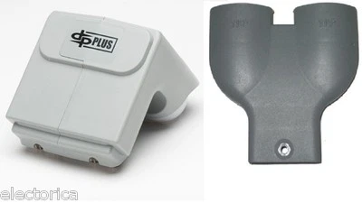 DISH NETWORK TWIN DPP SATELLITE LNB + Y ADAPTER BRACKET + SCREWS 110 119 PRO NET - Image 1 of 4