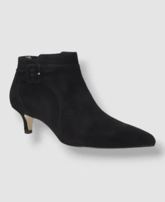 Botas femininas Bella Vita couro camurça preta botas Bindi sapatos tamanho 8N - Imagem 1 de 4