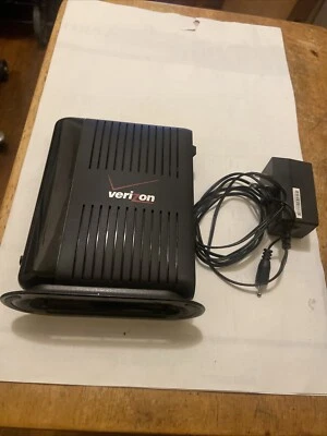 Verizon Wireless Gateway DSL Router Modem GT784WNV Ethernet Cable B - Image 1 of 4