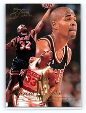1994-95 Flair Miami Heat Basketball Card #79 Harold Miner