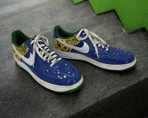 Nike AIR FORCE 1 PREMIUM COLLECTION ROYALE 'RONALDINHO' SZ. 18 RARE - Picture 1 of 17