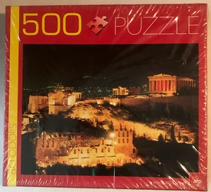 ATP ~ "Acropolis, Athens" ~ 500 Piece Jigsaw Puzzle ~ Brand New ~ Still Sealed - Picture 1 of 4