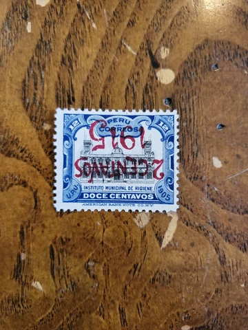 Stamps Peru Scott #189a nh Cover