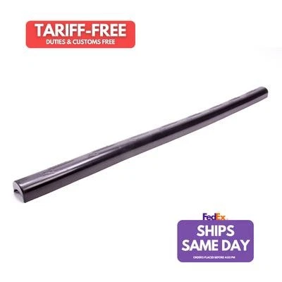 Longacre 52-65182, One Black Polyurethane Roll Bar Padding Mini Black Performanc - Image 1 of 4
