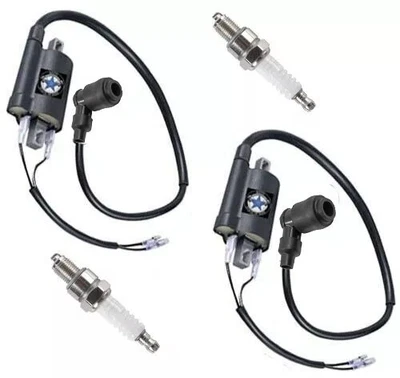 2x Bobina de encendido Bujía PARA KAWASAKI Mule 2510 KAF620A 4x4 1993-2000 Foto 1 de 4