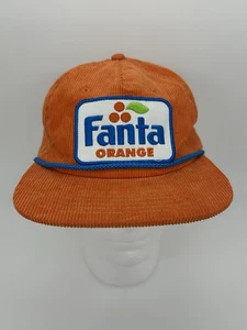 Gorra de béisbol Fanta naranja pana Snapback 100 % algodón Coca Cola NUEVA - Imagen 1 de 7